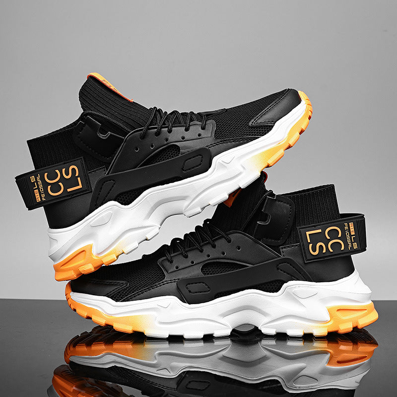 Men's Breathable Mesh Casual Sneakers | Lightweight Chunky Daddy Shoes
