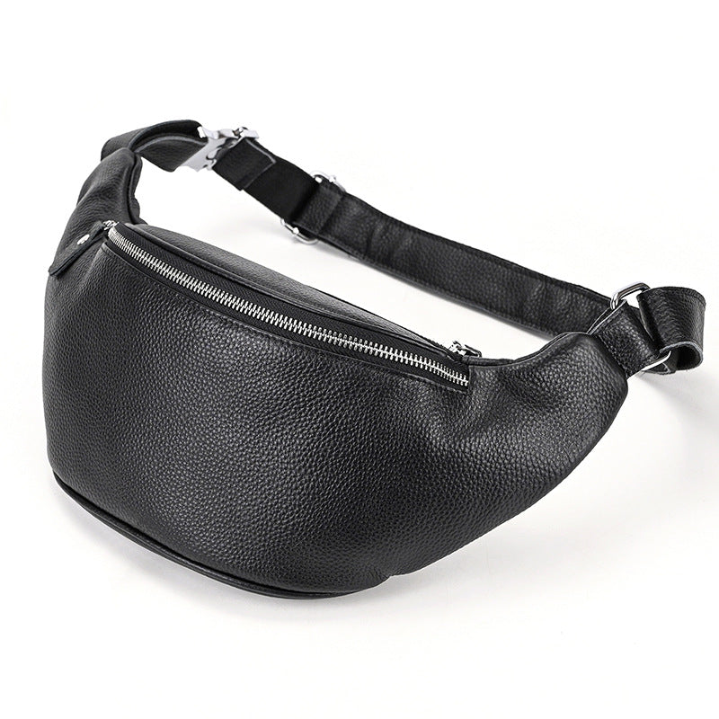 Men's Crossbody Chest Bag | Casual Outdoor Leather Waist Pack
