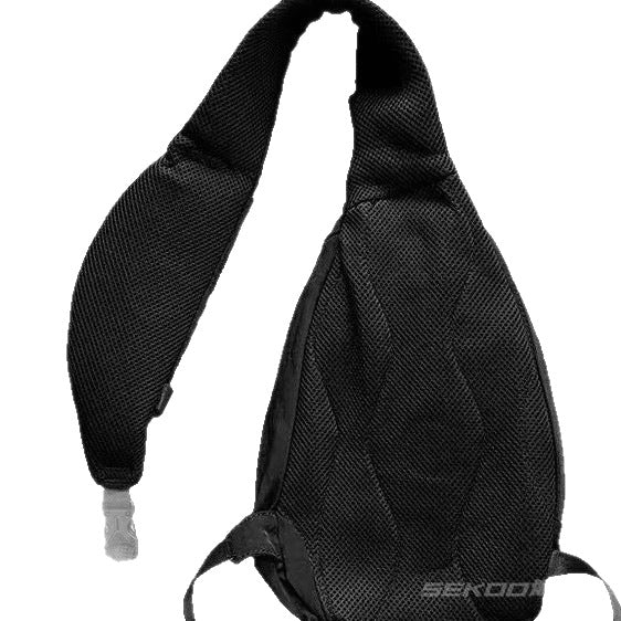 Street-Style Men's Large-Capacity Chest Bag | Cool CP Design Crossbody Sling
