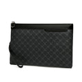 Men's Large Capacity Leather Clutch Bag | Business Wrist Pouch