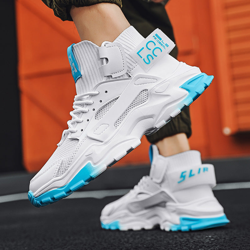 Men's Breathable Mesh Casual Sneakers | Lightweight Chunky Daddy Shoes