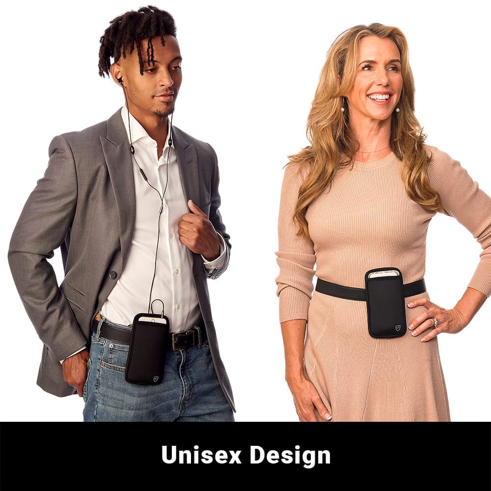 SYB Anti-Radiation Protective Phone Pouch | EMF Shielding Sleeve-Blackorvani