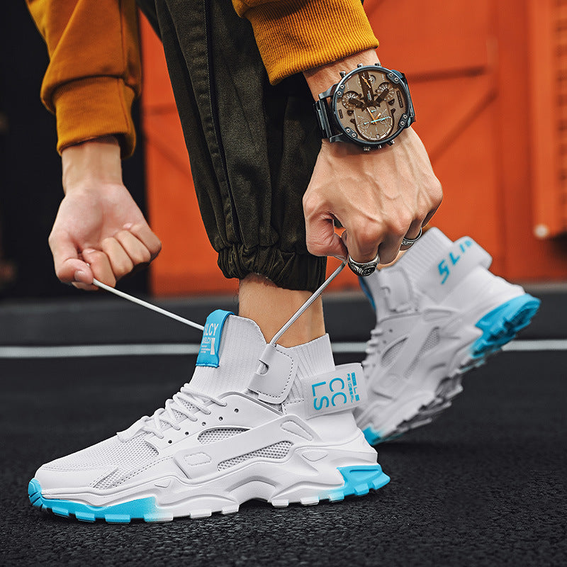 Men's Breathable Mesh Casual Sneakers | Lightweight Chunky Daddy Shoes