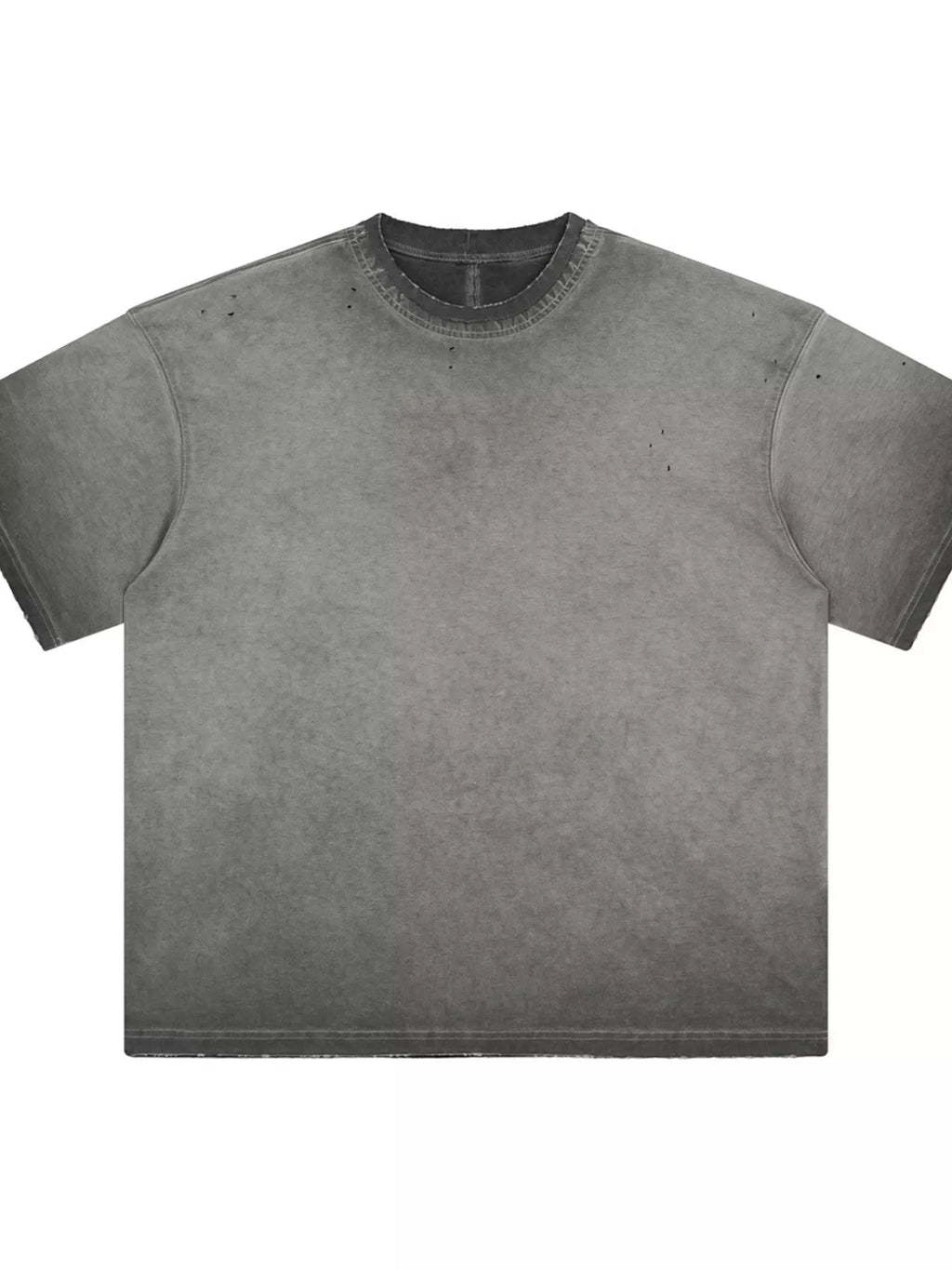 Gray t-shirt on a white background
