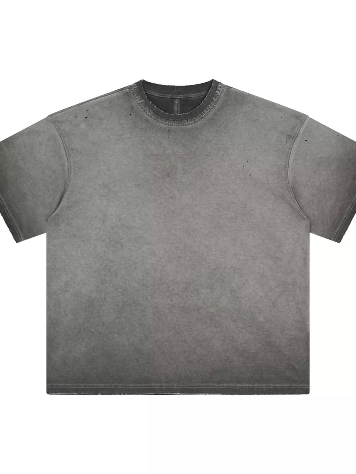 Gray t-shirt on a white background