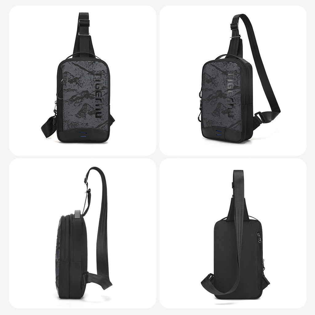 Men's Fashion Camouflage Simple Chest Bag | Urban Crossbody Sling