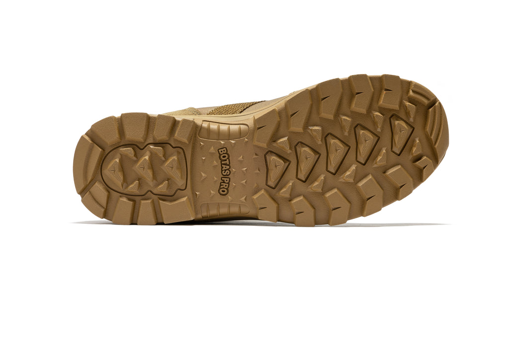 ROCKROOSTER Colmar Coyote 8-Inch Suede Leather Waterproof Tactical & Military Boots | AB500