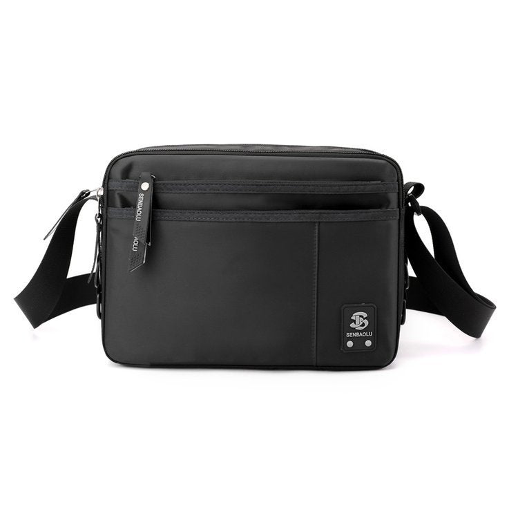 Men's Lightweight Square Crossbody Bag | Casual Business Shoulder Sling