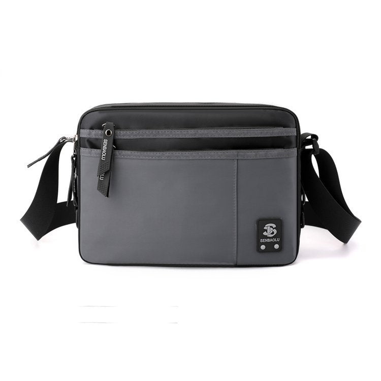 Men's Lightweight Square Crossbody Bag | Casual Business Shoulder Sling