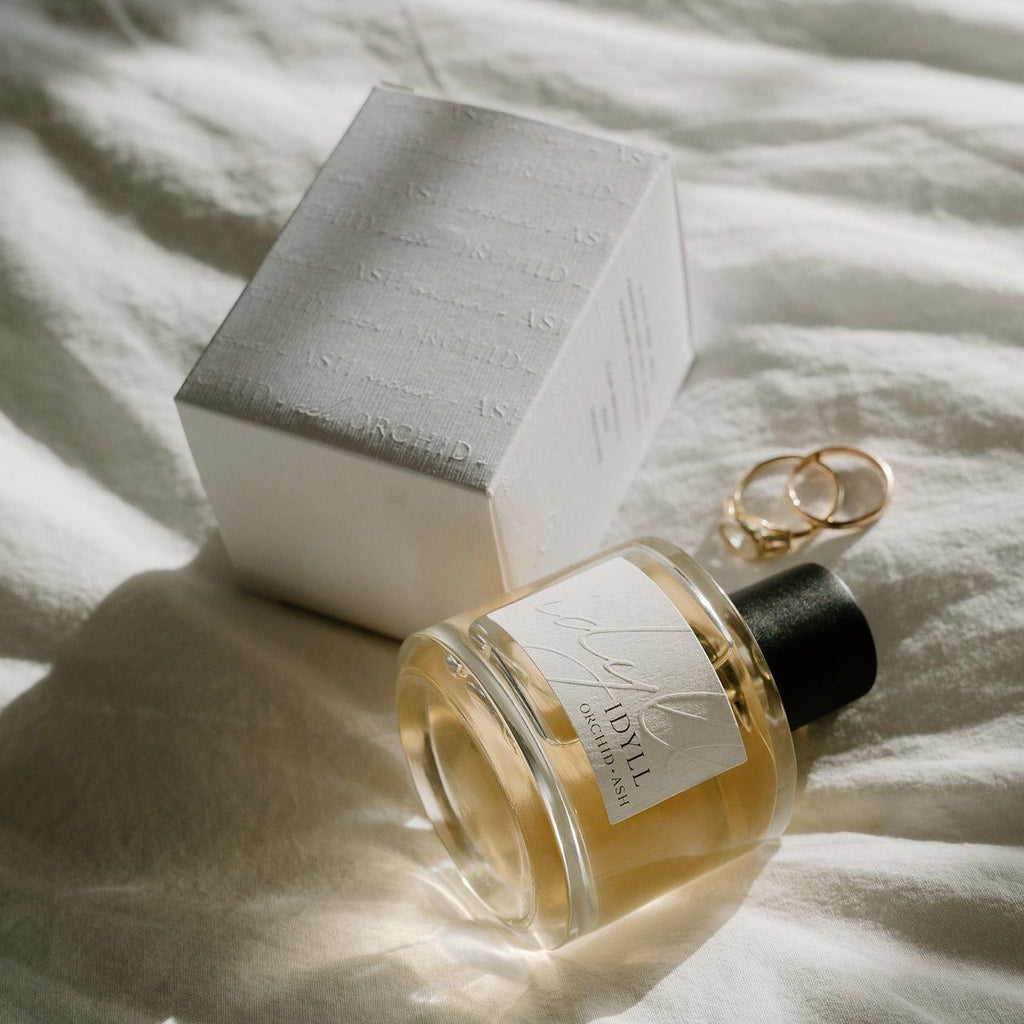 IDYLL Perfume by Orchid + Ash - Jasmine Incense & Vanilla Non-Toxic Fragrance for Women