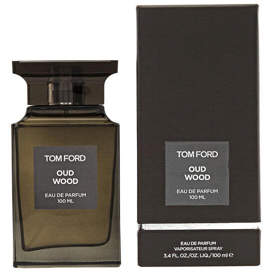 Tom Ford Oud Wood Unisex Eau de Parfum Spray - 3.4 oz (100 ml)Blackorvani