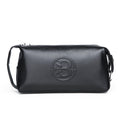 Stylish Cowhide Waterproof Leather Men's Clutch & Toiletry Bag | Daily Carry
