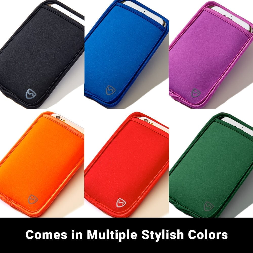 SYB Anti-Radiation Protective Phone Pouch | EMF Shielding Sleeve-Blackorvani