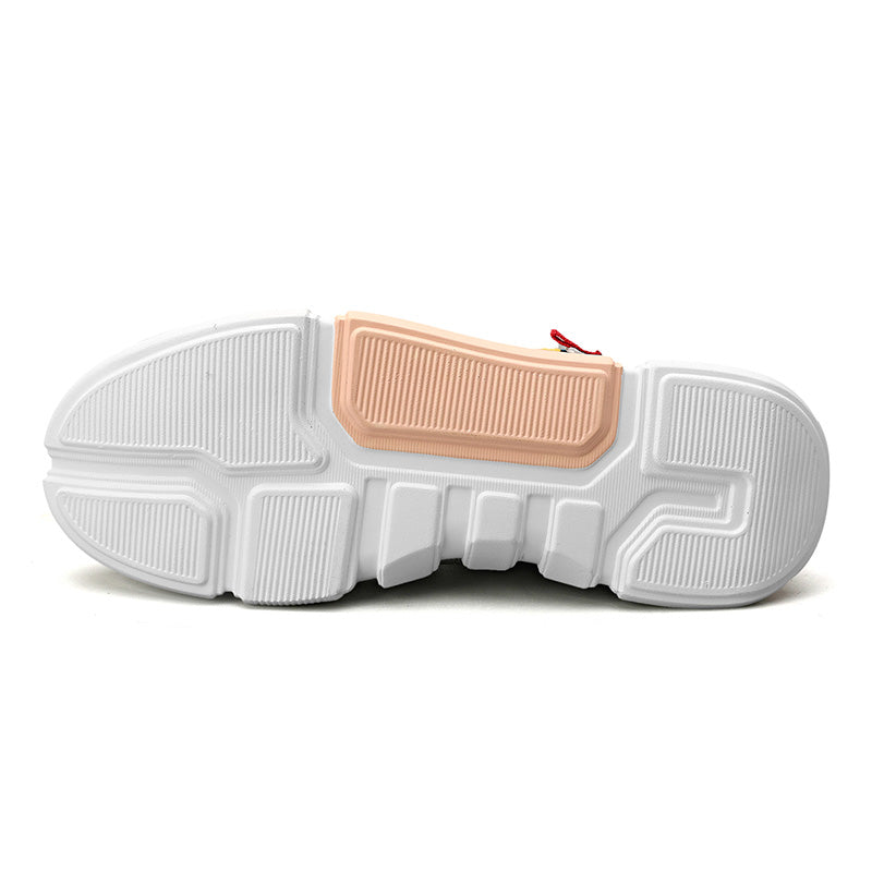 Patchwork Sneakers-Blackorvani