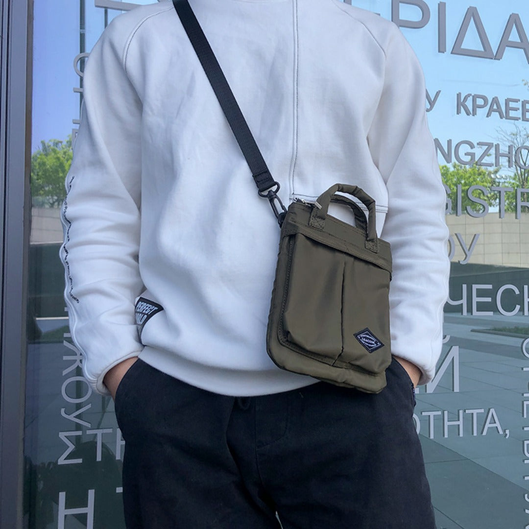 Men's Mini Casual Crossbody Handbag | Stylish Mobile Sling Pouch