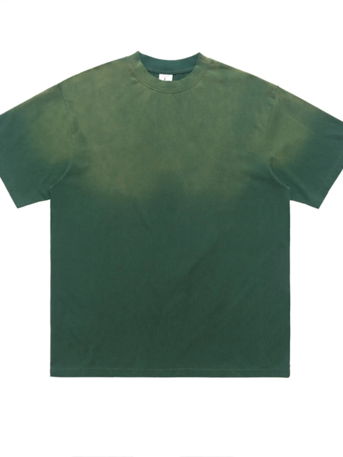 Green t-shirt on a white background-blackorvani.com