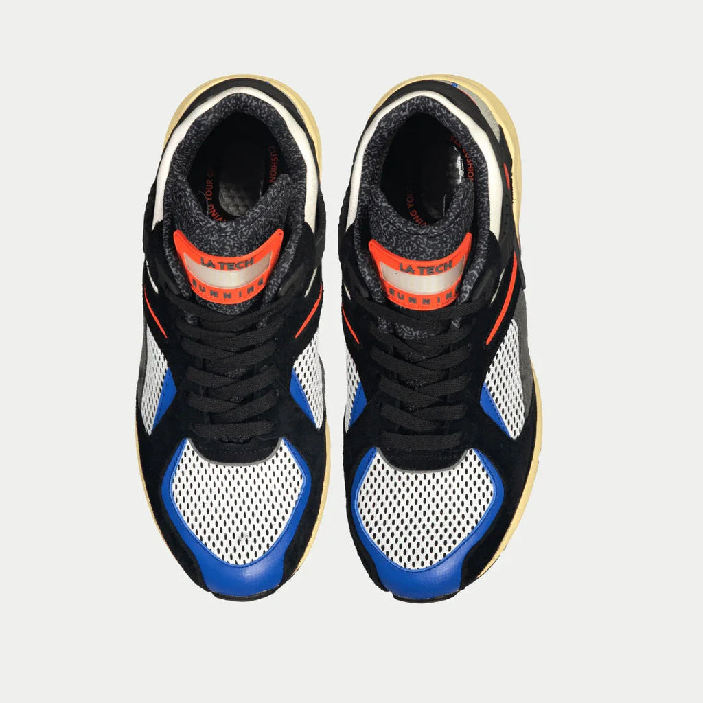 LA Gear Men's Catapult Light-Up Lowtop Sneakers | Black x Orange Footwear