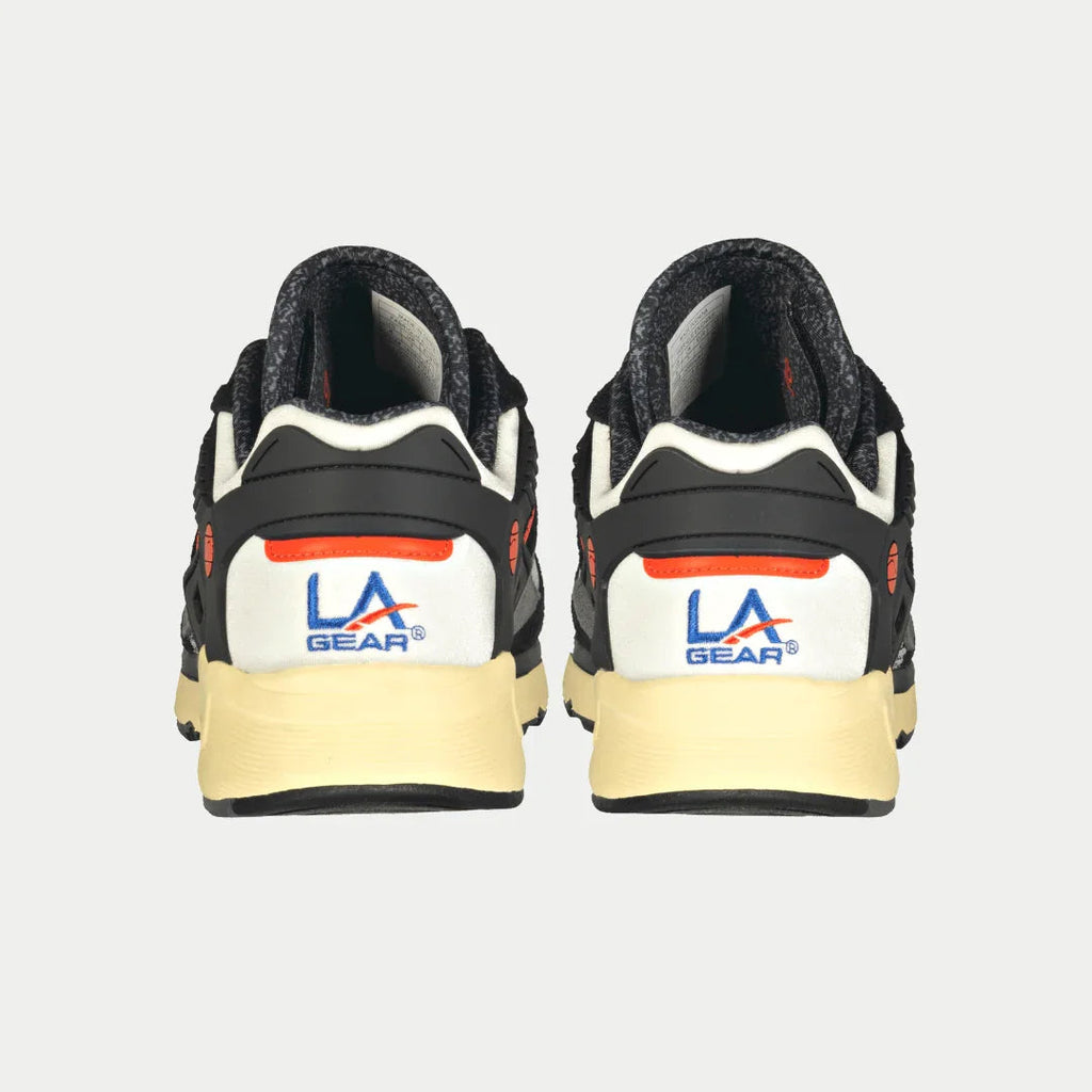 LA Gear Men's Catapult Light-Up Lowtop Sneakers | Black x Orange Footwear