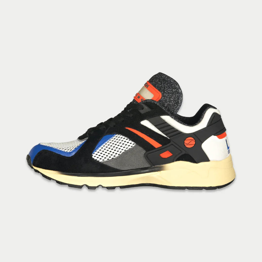 LA Gear Men's Catapult Light-Up Lowtop Sneakers | Black x Orange Footwear