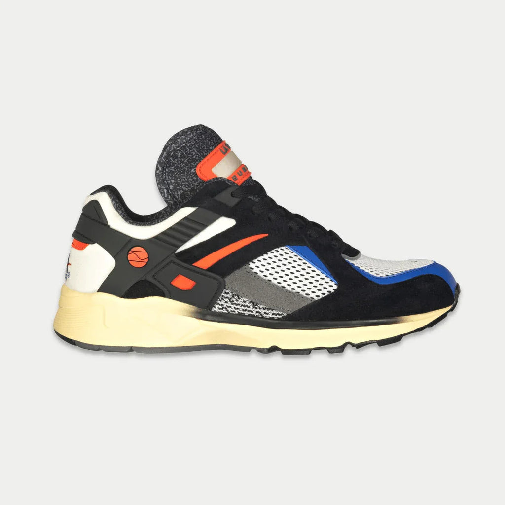 LA Gear Men's Catapult Light-Up Lowtop Sneakers | Black x Orange Footwear
