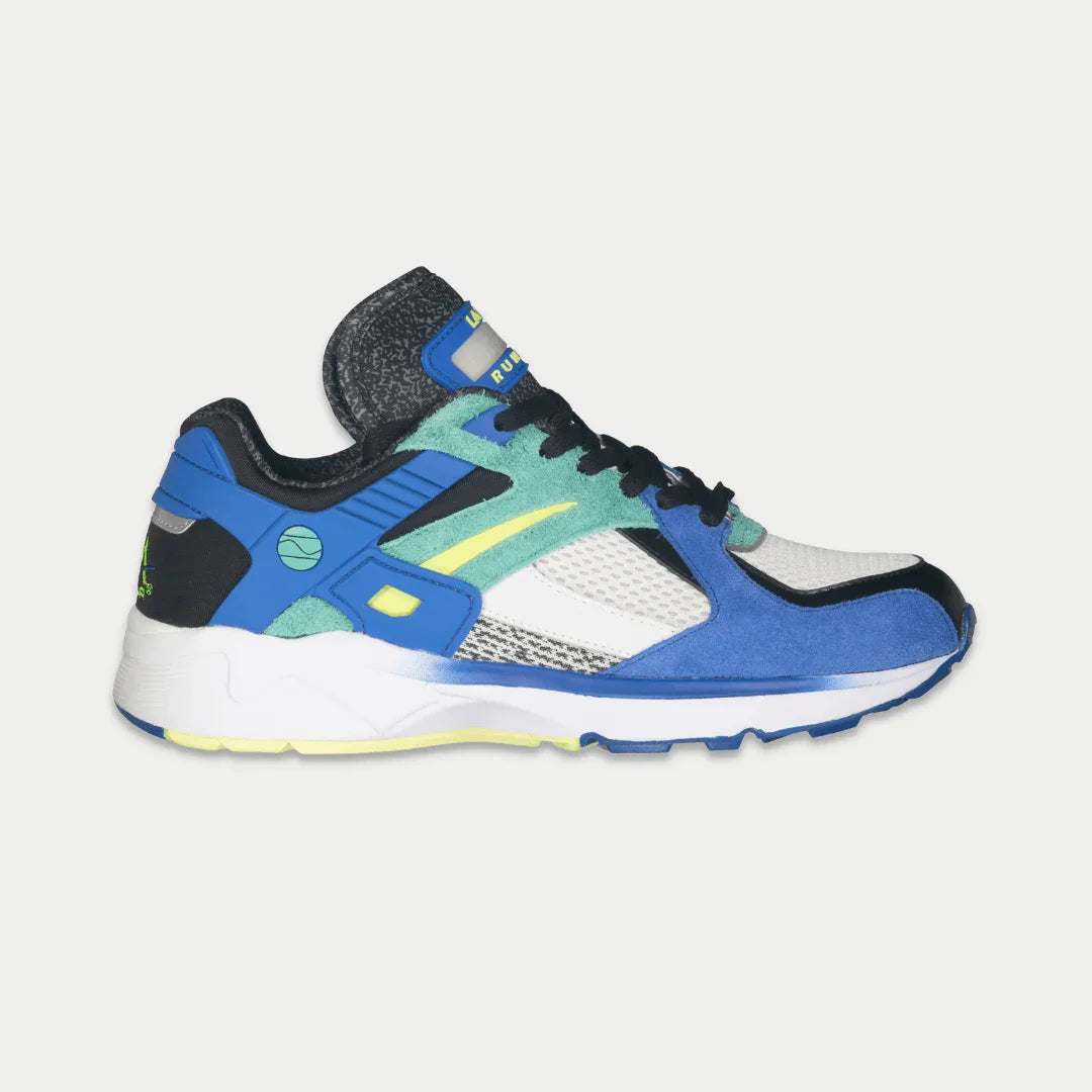 LA Gear Men's Catapult Light-Up Lowtop Sneakers | Blue x Green Footwear