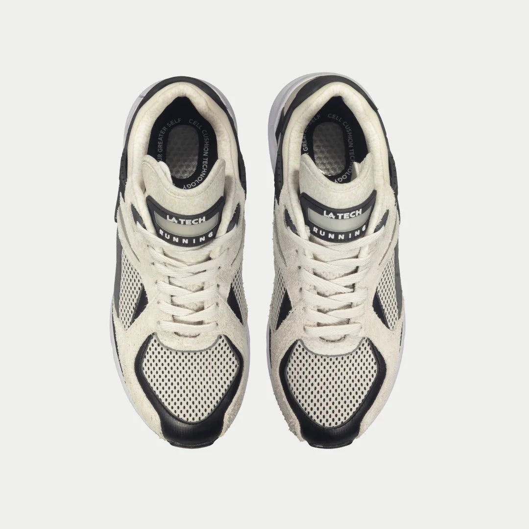 LA Gear Men's Catapult Light-Up Lowtop Sneakers | White x Black Footwear