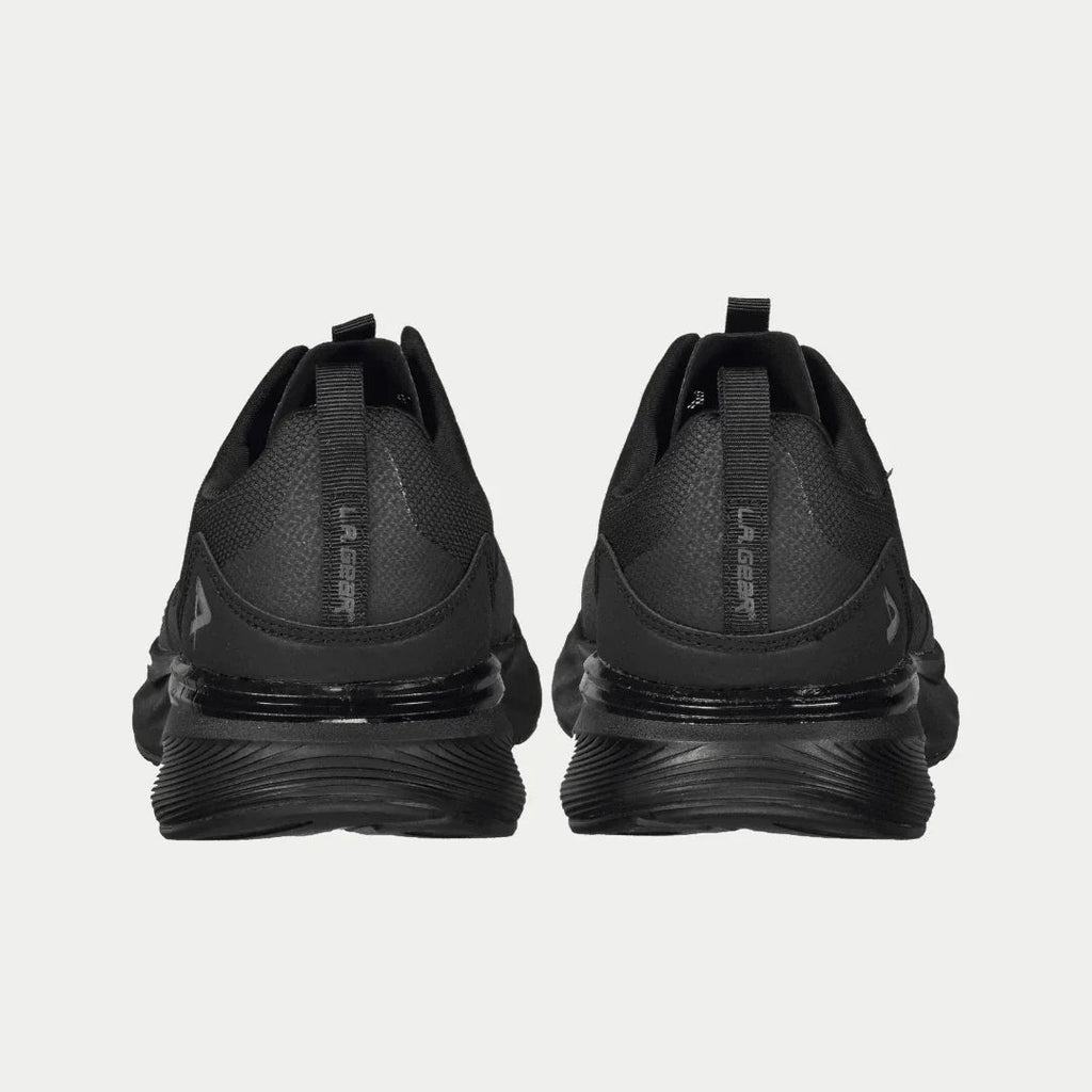 LA Gear Men's Highland Lowtop Sneakers | Black Footwear