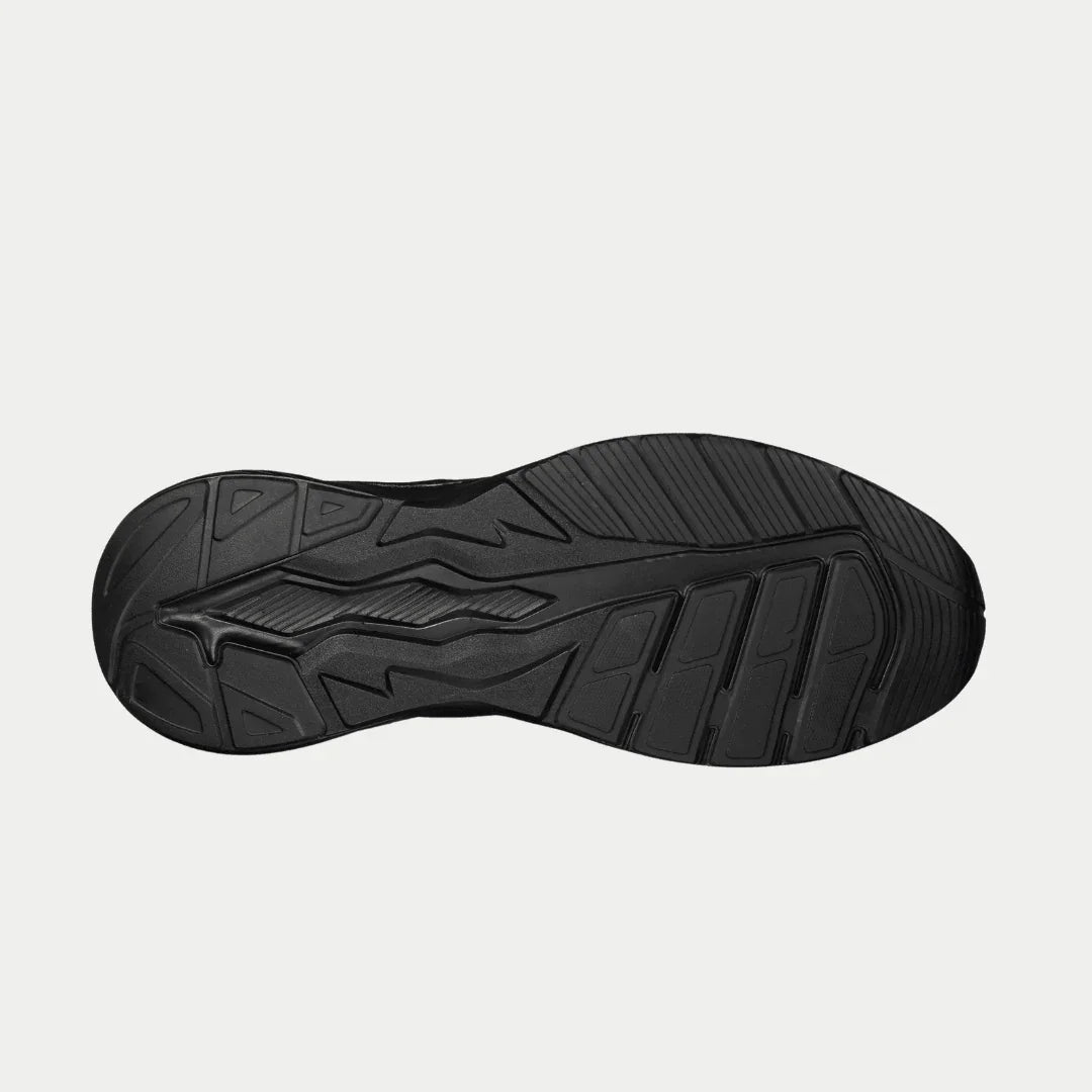 LA Gear Men's Highland Lowtop Sneakers | Black Footwear