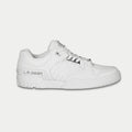 LA Gear Women's Boardwalk Lowtop Sneakers | Classic White Leather Footwear
