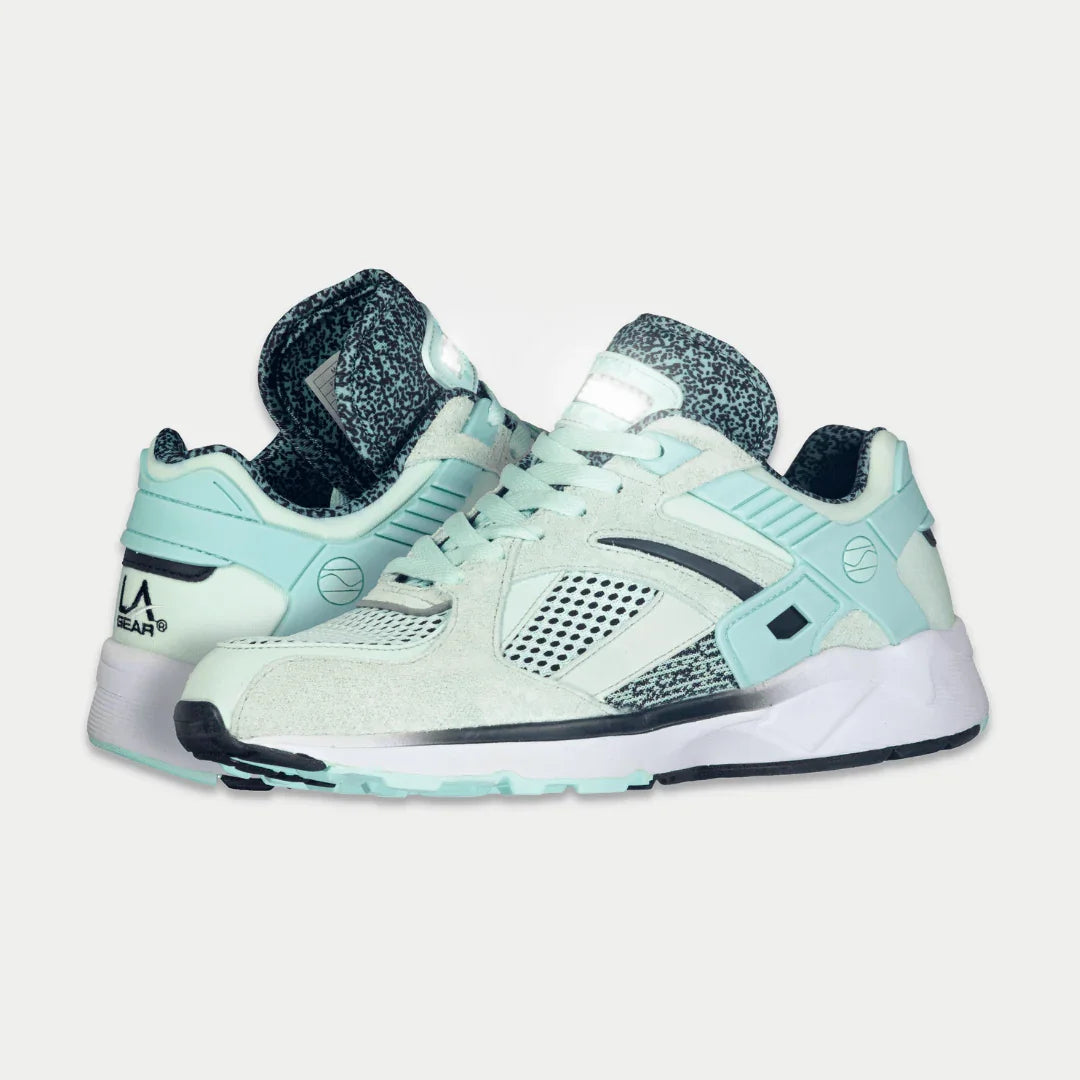 LA Gear Women's Catapult Light-Up Lowtop Sneakers | Mint x Black Footwear