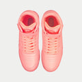 LA Gear Women's Flame Hightop Sneakers | Neon Peach Glow Streetwear Footwear