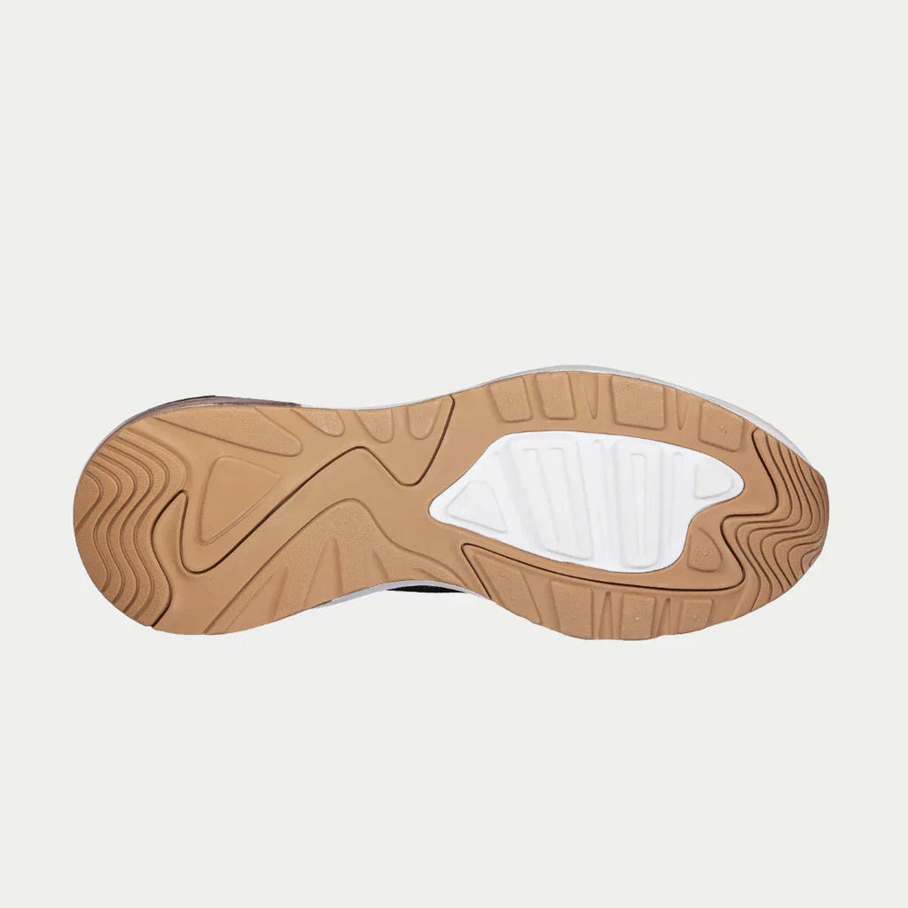 LA Gear Women's Runyon Lowtop Sneakers | Black x Pink Footwear
