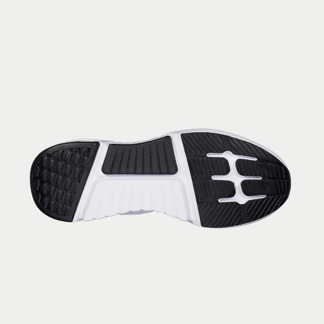 LA Gear Women's Tarzana Lowtop Sneakers | Black x Orange Footwear