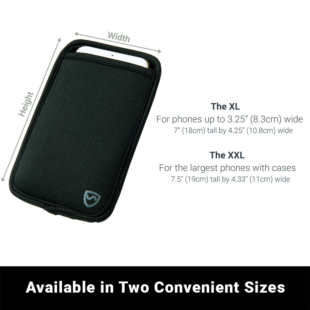 SYB Anti-Radiation Protective Phone Pouch | EMF Shielding Sleeve-Blackorvani